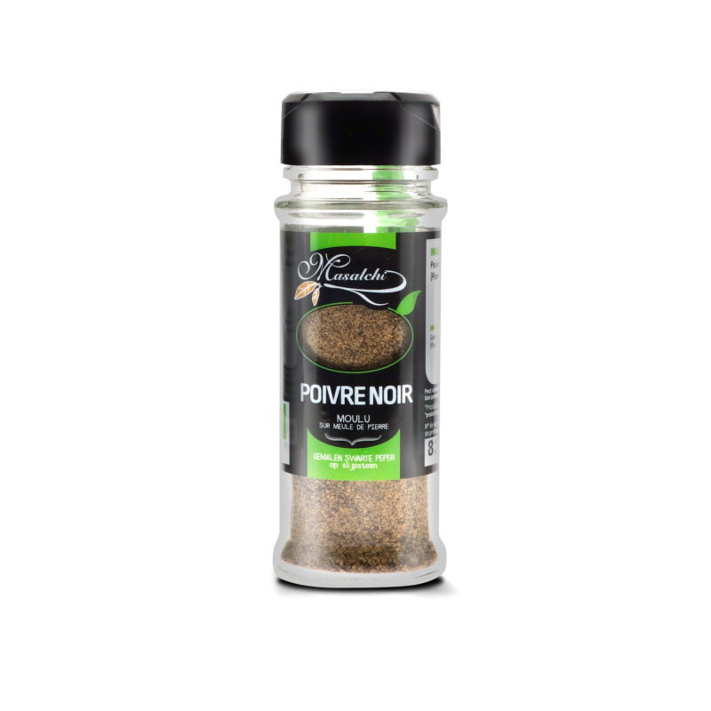Masalchi Peperpoeder zwart bio 40g - 2298