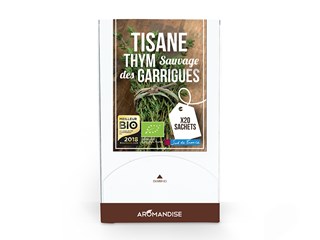 Aromandise Kruidenthee tijm van de Garrigues bio 14,4g - 8221