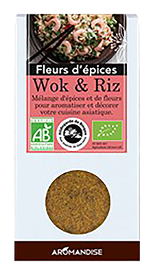 Aromandise Kruidenmix wok en rijst bio 48g - 8352