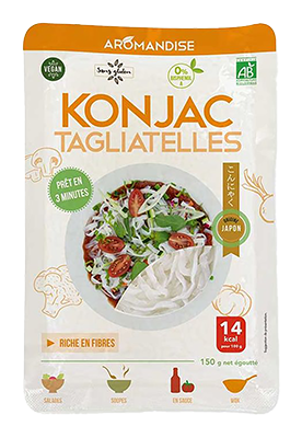 Aromandise Tagliatelli Konjac en rijst bio 150g - 8479
