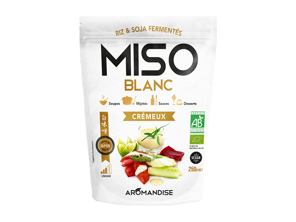 Aromandise Witte miso crème bio 250g - 8480