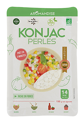 Aromandise Parels van konjac en rijst bio 150g - 8484