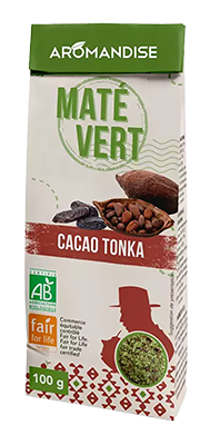 Aromandise Maté met cacao tonka bio 100g
