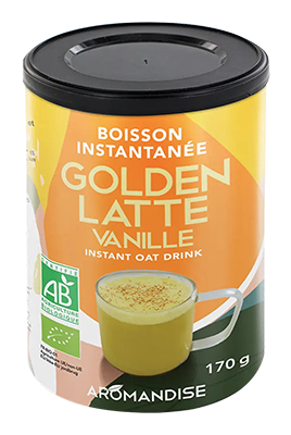 Aromandise Golden latte vanille bio 170g