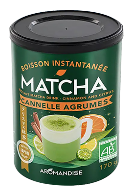 Aromandise Matcha kaneel citrus bio 170g