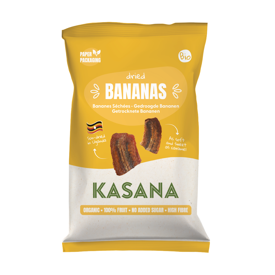 Kasana Gedroogde bananen bio 150g - 2767