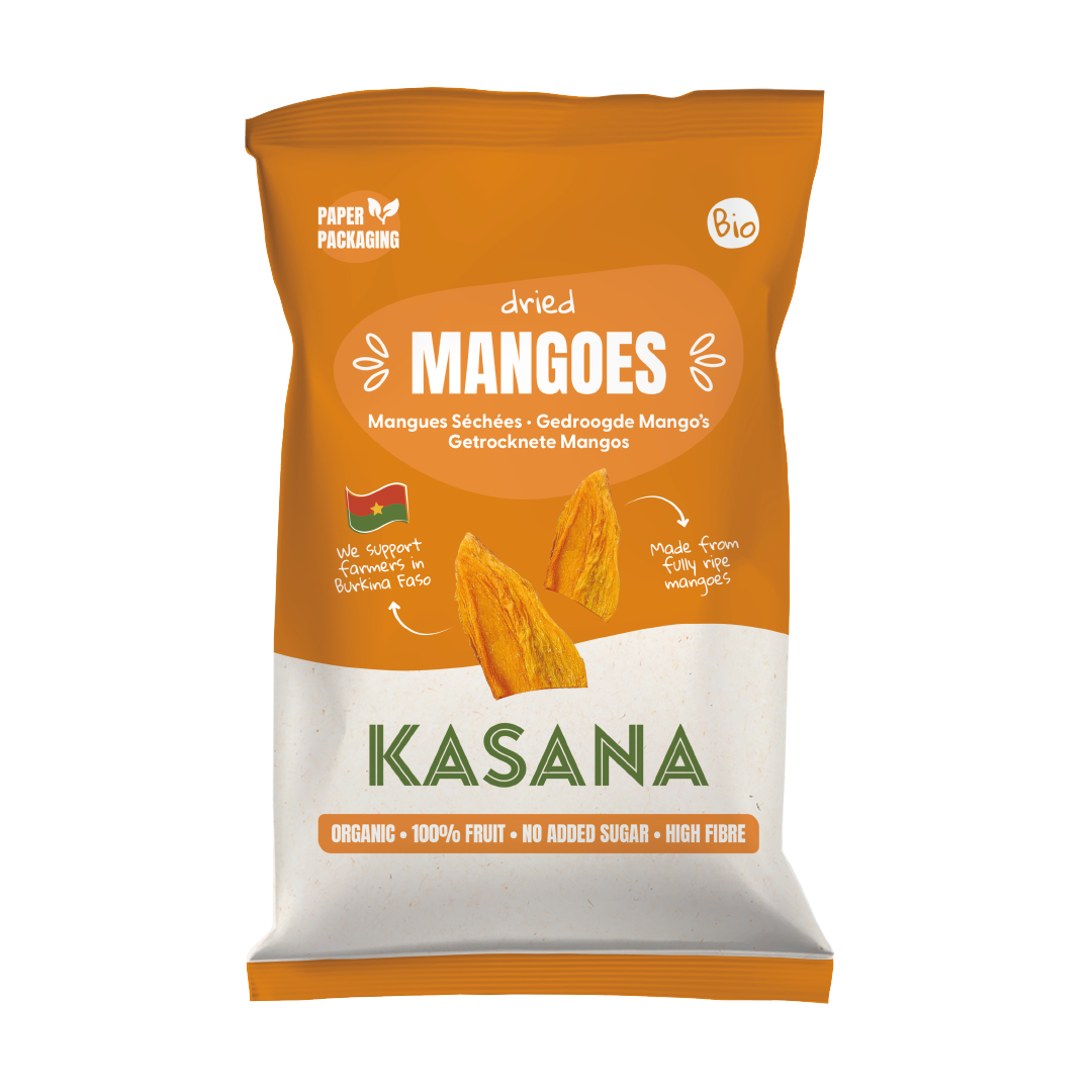 Kasana Gedroogde mango bio 100g - 2772