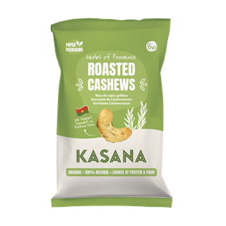 Kasana Geroosterde cashewnoten met Provençaalse kruiden bio 150g - 2787