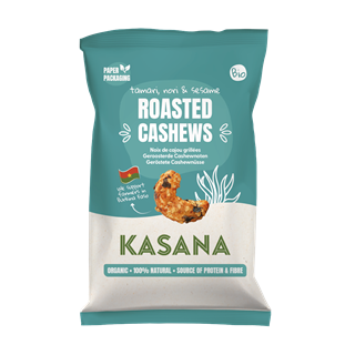 Kasana Geroosterde cashewnoten tamari, nori & sesam bio 150g - 2788