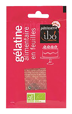 Ibo! Gelatine blaadjes bio 11g - 3923