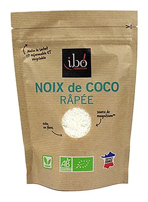 Ibo! Kokos geraspt fijn bio 150g - 3927