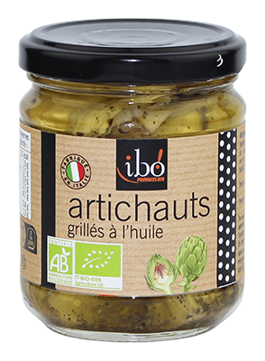 Ibo! Artisjokken gegrild in olie bio 190g - 3938