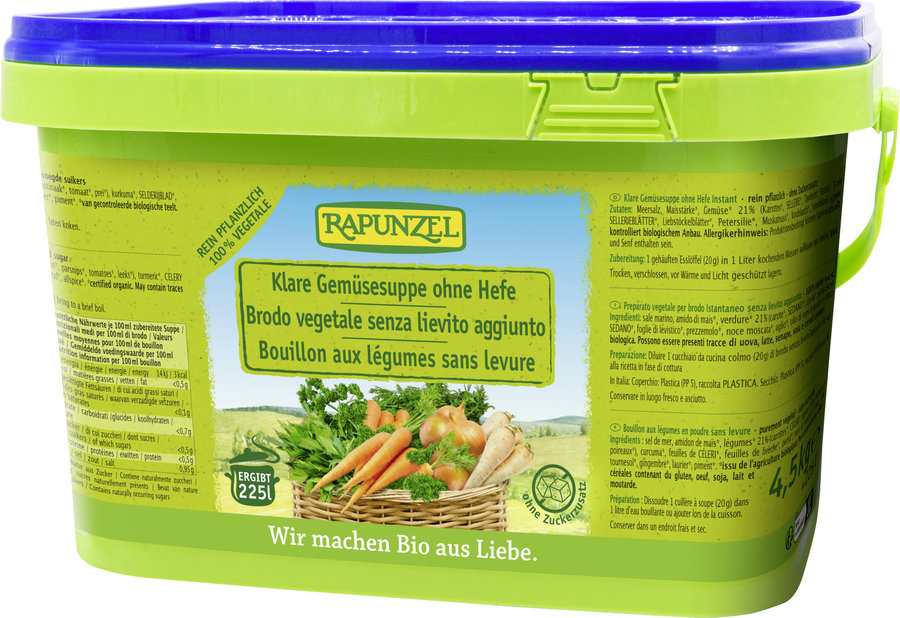 Rapunzel Groentebouillon glutenvrij bio 4kg - 3949