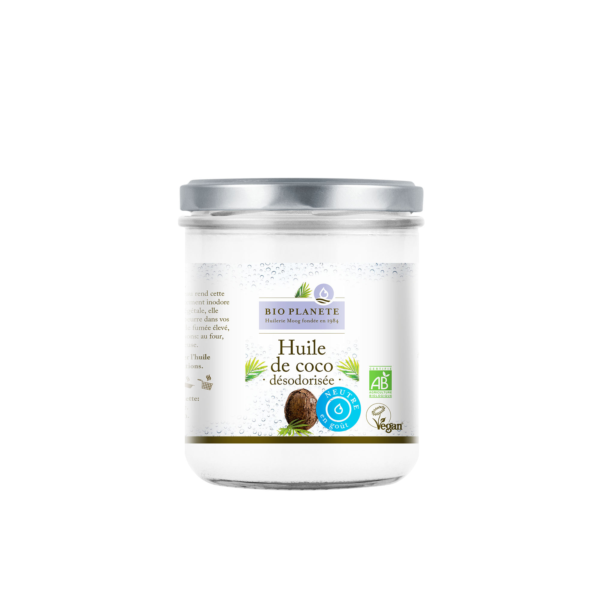 Bio Planète Kokosolie ontgeurd bio 400ml - 5507