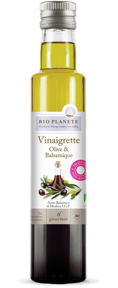 Bio Planète Olijfolie met balsamico bio 25cl - 5527