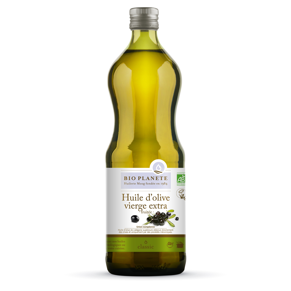 Bio Planète Olijfolie fruitig (vol) extra vierge bio 1L - 5539