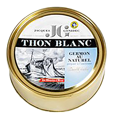 Jacques Gonidec Witte tonijn in olijfolie 160g - 3020