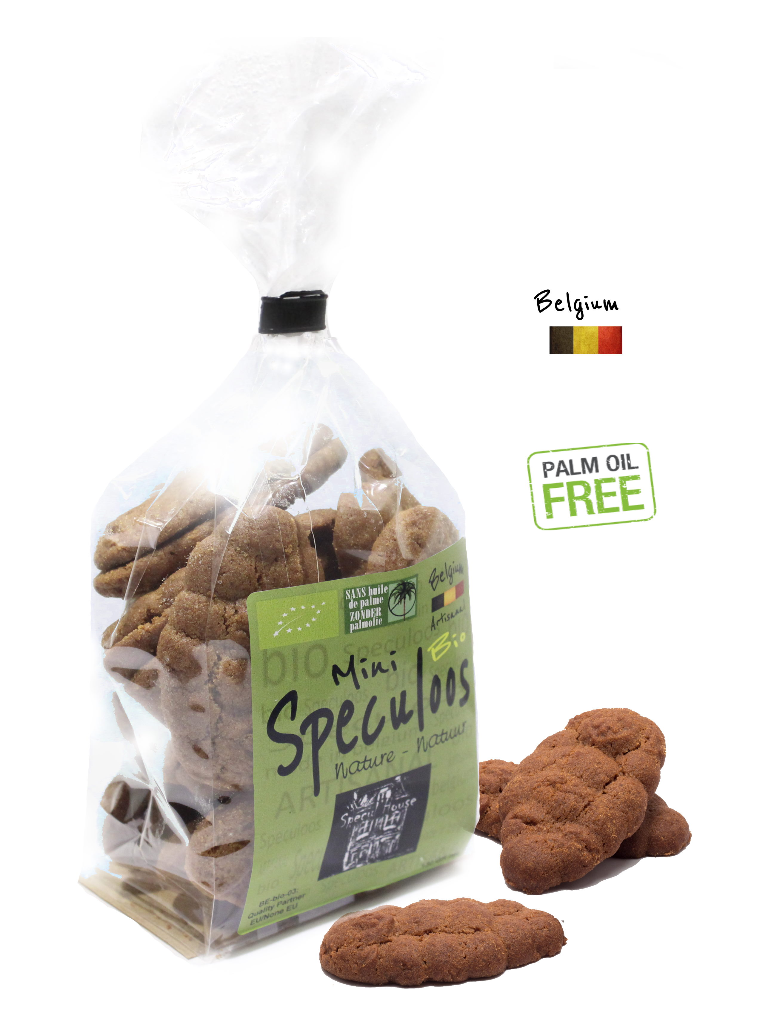 Specul'house Speculoos mini met ceylan kaneel bio 130g - 9022