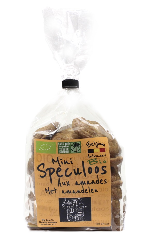 Specul'house Speculoos mini artisanaal met Belgische amandelen 130g - 9026