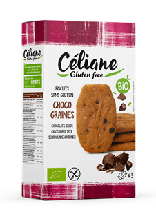 Céliane Ontbijtkoek chocolade bio & glutenvrij 150g - 1704