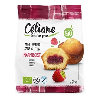Céliane Muffin framboos bio & glutenvrij 200g - 1716