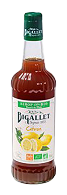 Bigallet Siroop citroen bio 70cl - 5032
