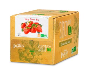 Bigallet Siroop aardbei bio bio 5L - 5046