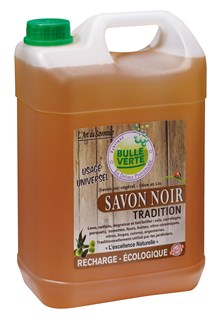 Bulle Verte Traditionele zwarte zeep 5L - 5313