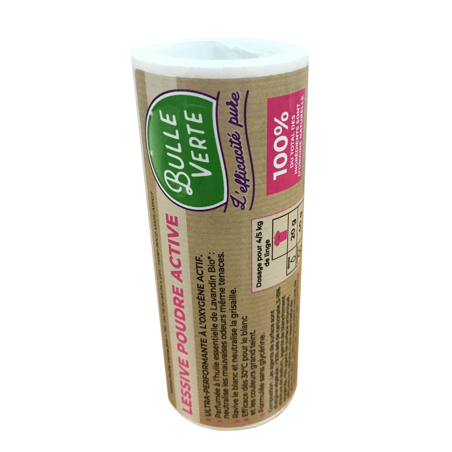 Cosmébulle Etiketrol wasmiddel actief poeder *50 - 9322