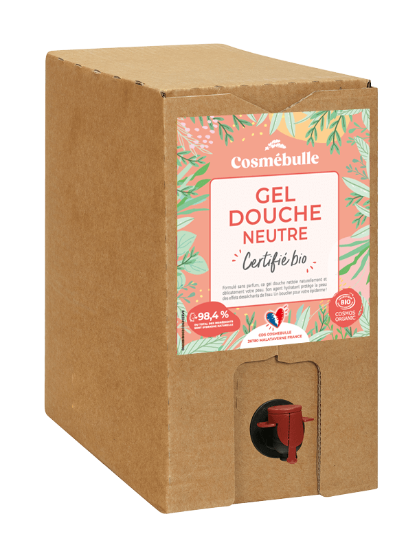 Cosmébulle Douchegel neutraal (zonder parfum) bulk 10L - 5344