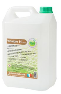 Bulle Verte Azijn 14° natuur huishoudelijk gebruik 5L - 1852