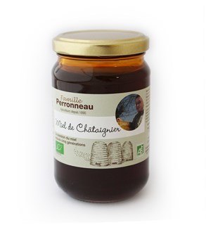 Perronneau Kastanje honing vloeibaar bio 500g - 6228
