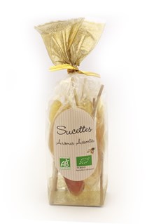 Perronneau Honing- en fruitlolly's bio 120g - 6297