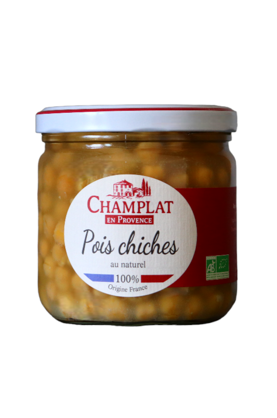 La Réserve de Champlat Kikkererwten op eigen nat bio 240g - 6570