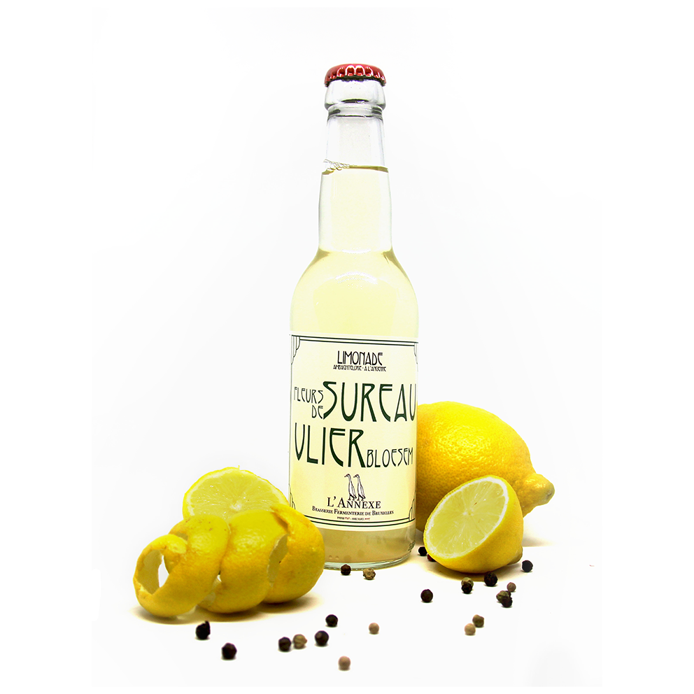 L'Annexe Gefermenteerde limonade met vlierbloesem bio 33cl - 8624 - beschikbaar vanaf juni