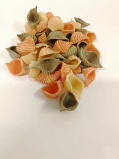 Les Frangines Schelppasta tomaat basilicum bulk bio 3kg - 9565