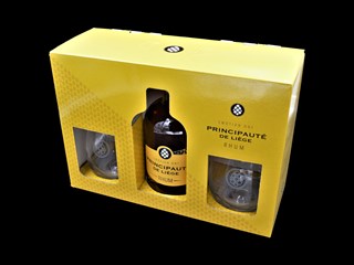 Principauté de Liège Geschenkset rum emotion one + 2 glazen 50cl - 5093