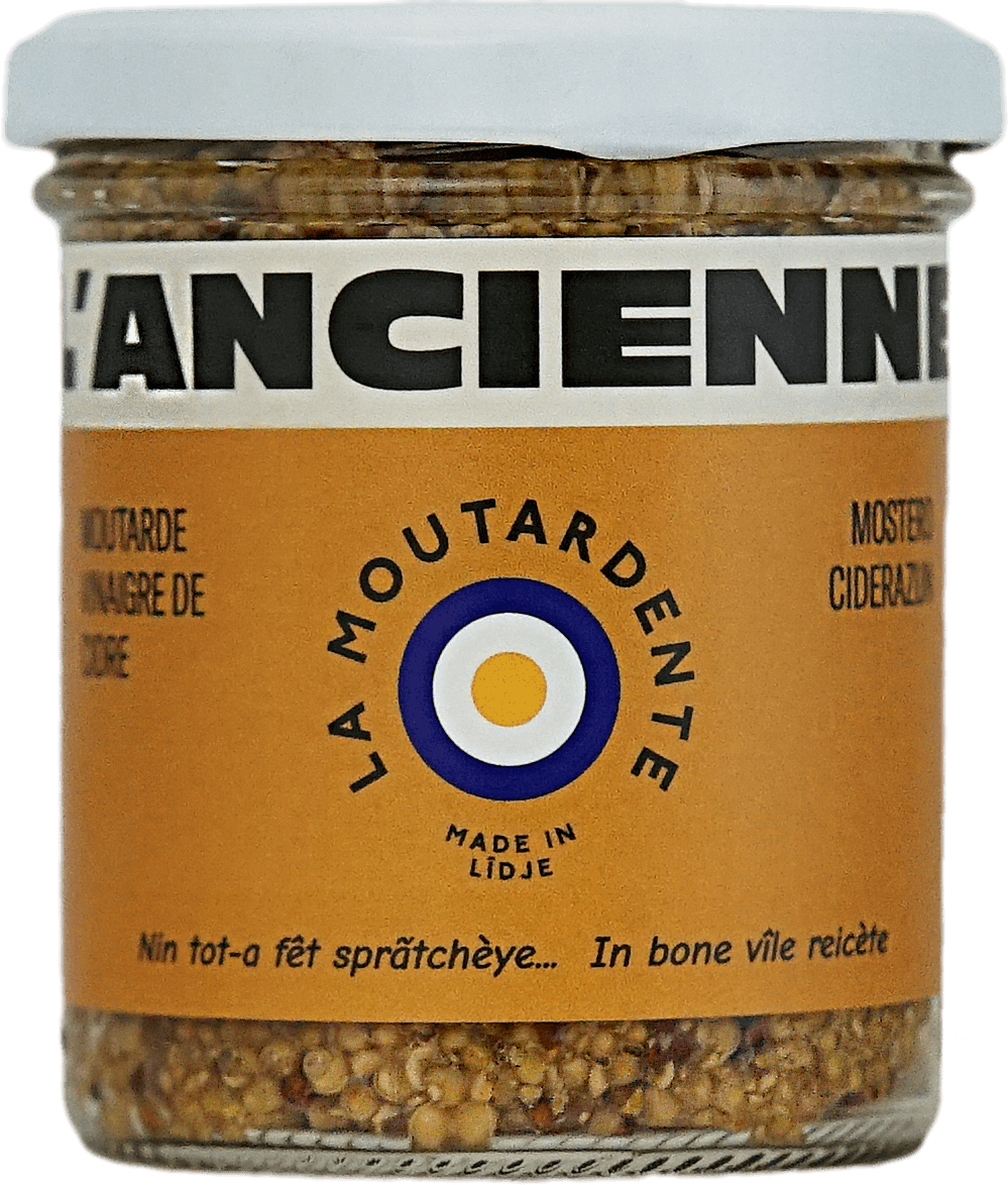 La Moutardente Mosterd l'ancienne met appelazijn bio 200ml - 9223