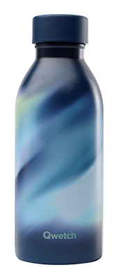 Qwetch Thermosfles icon aura nachtblauw 500ml