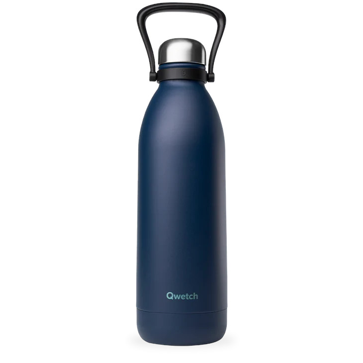 Qwetch Thermosfles titan mat marineblauw 1500ml