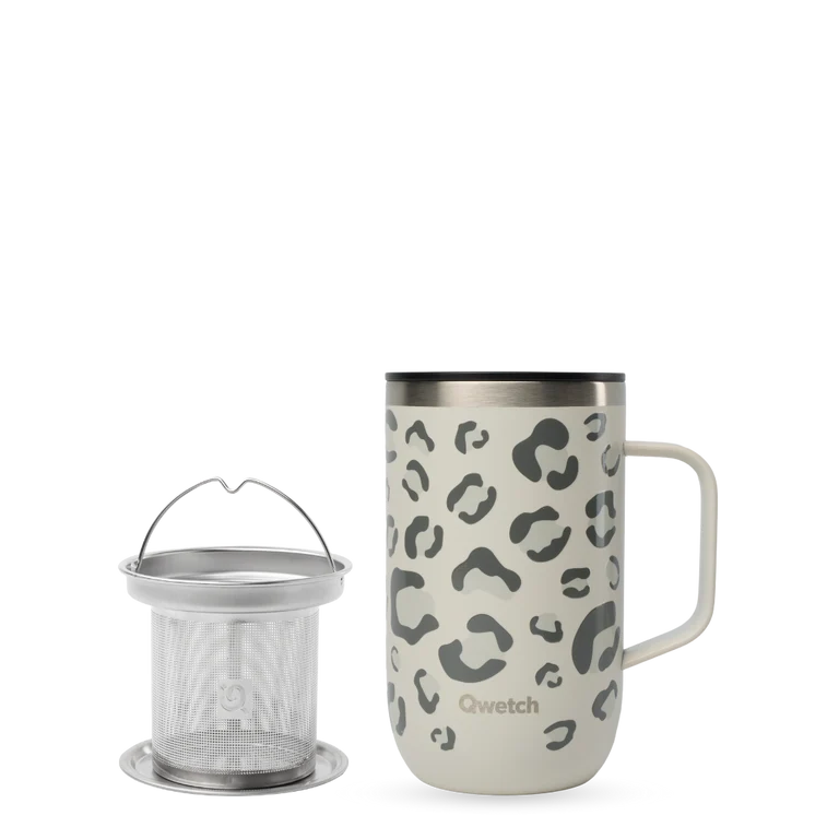 Qwetch Theemok met filter - WILD - Zand - 470ml