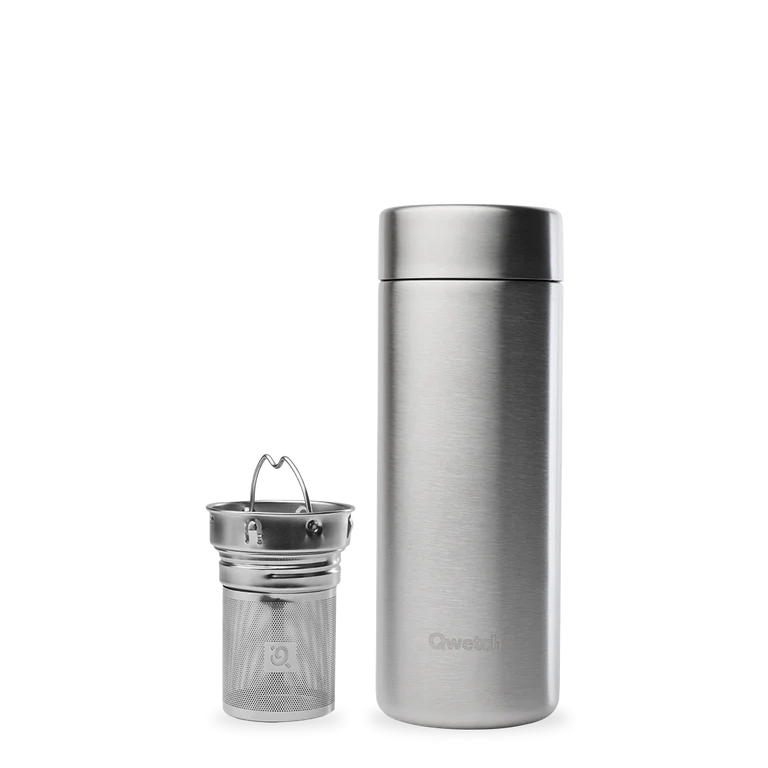 Qwetch Theepot - Geborsteld RVS - 400ml