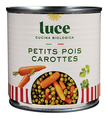 Luce Erwten & wortels bio 400g