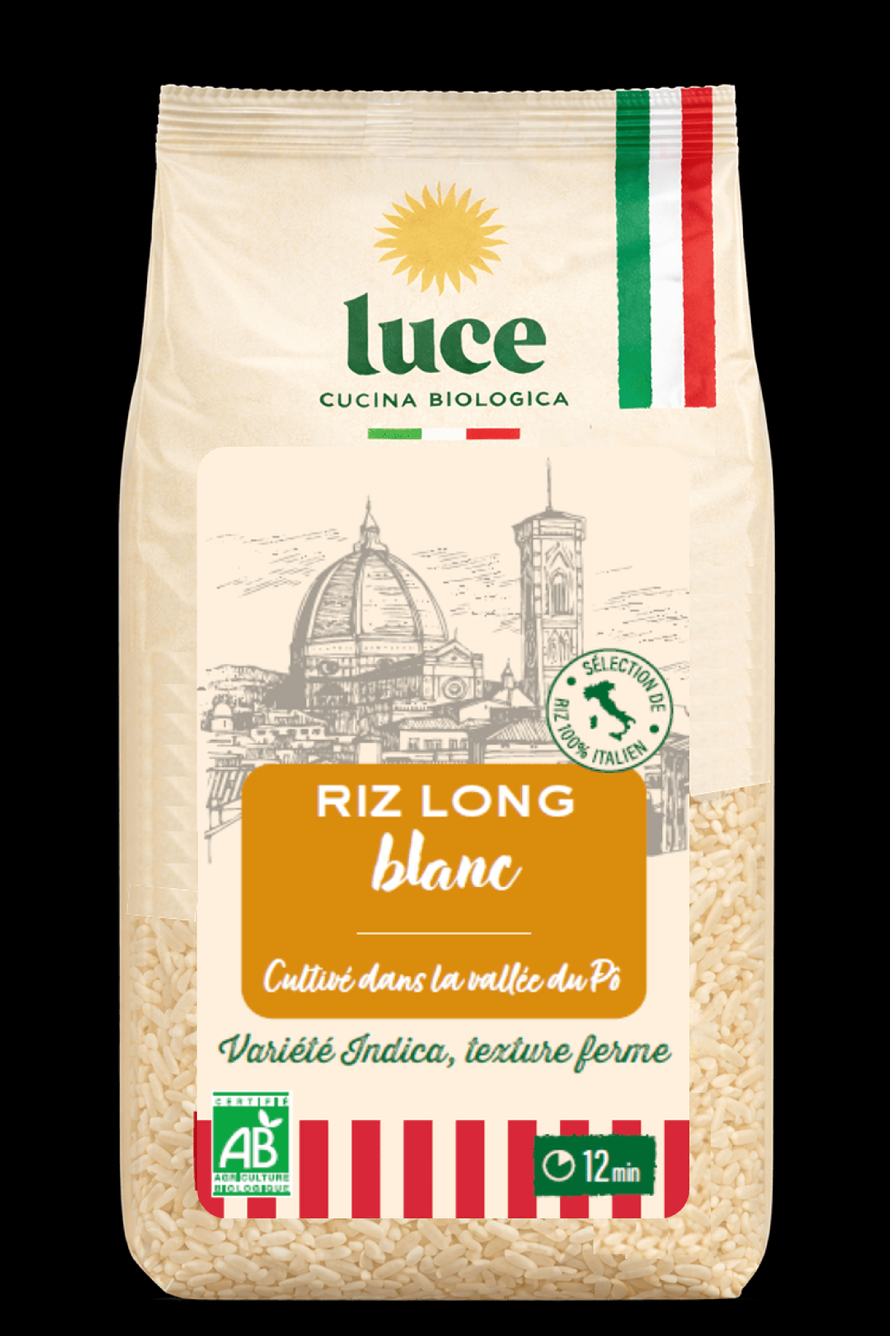 Luce Riz long blanc italie bio 1kg