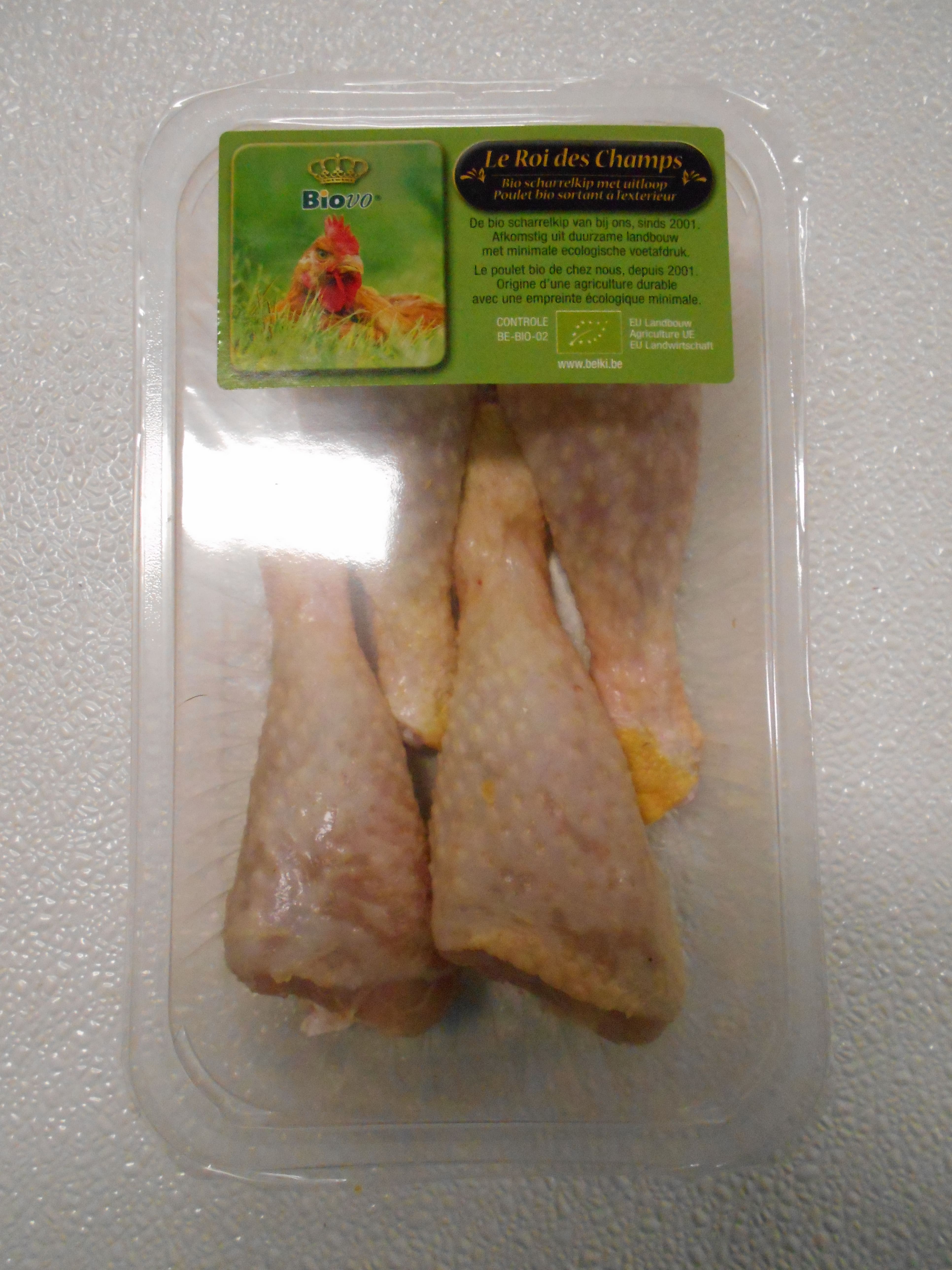 Biovo Kip onderbouten bio 600g