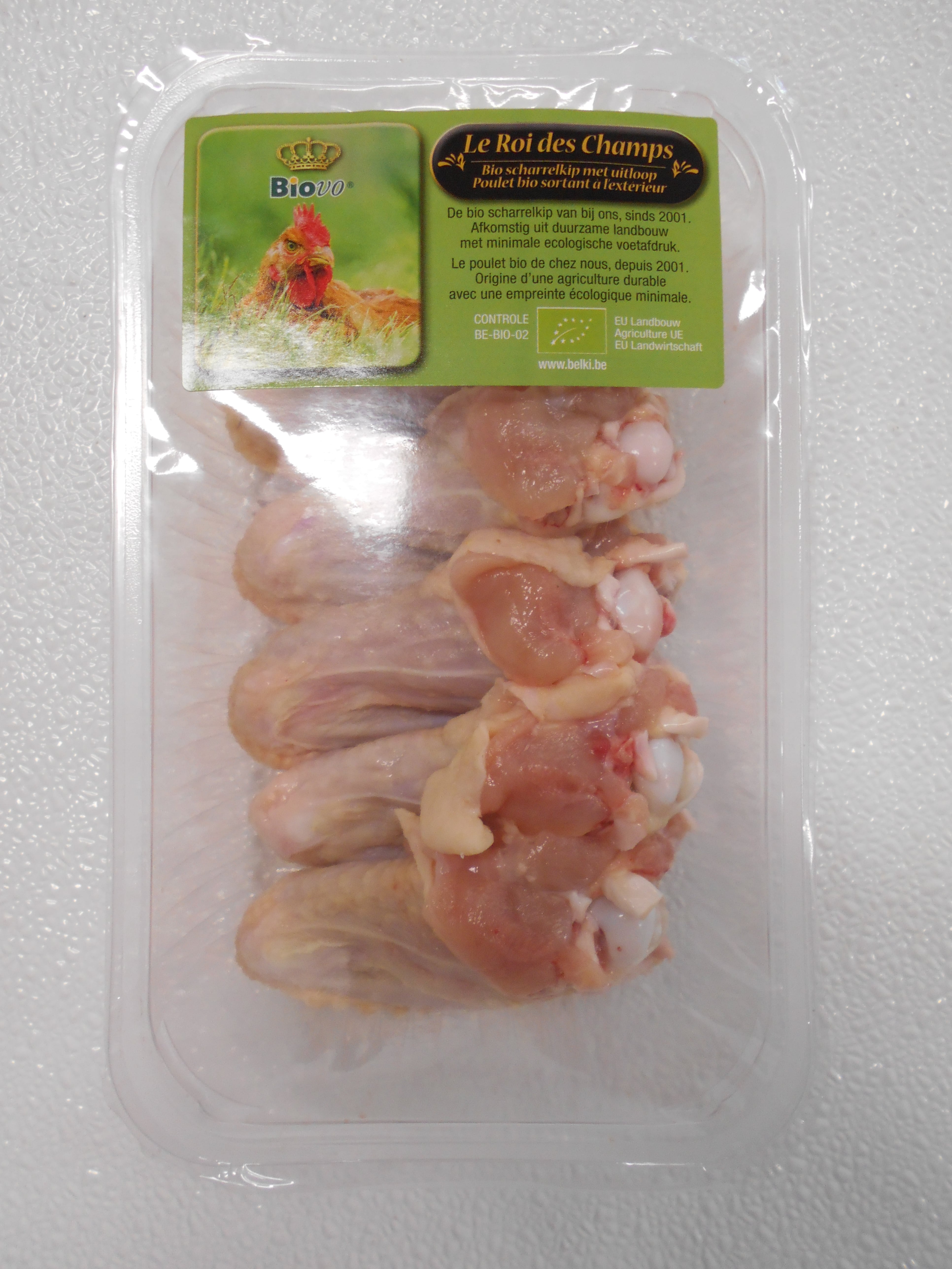 Biovo Kippenvleugels bio 500g