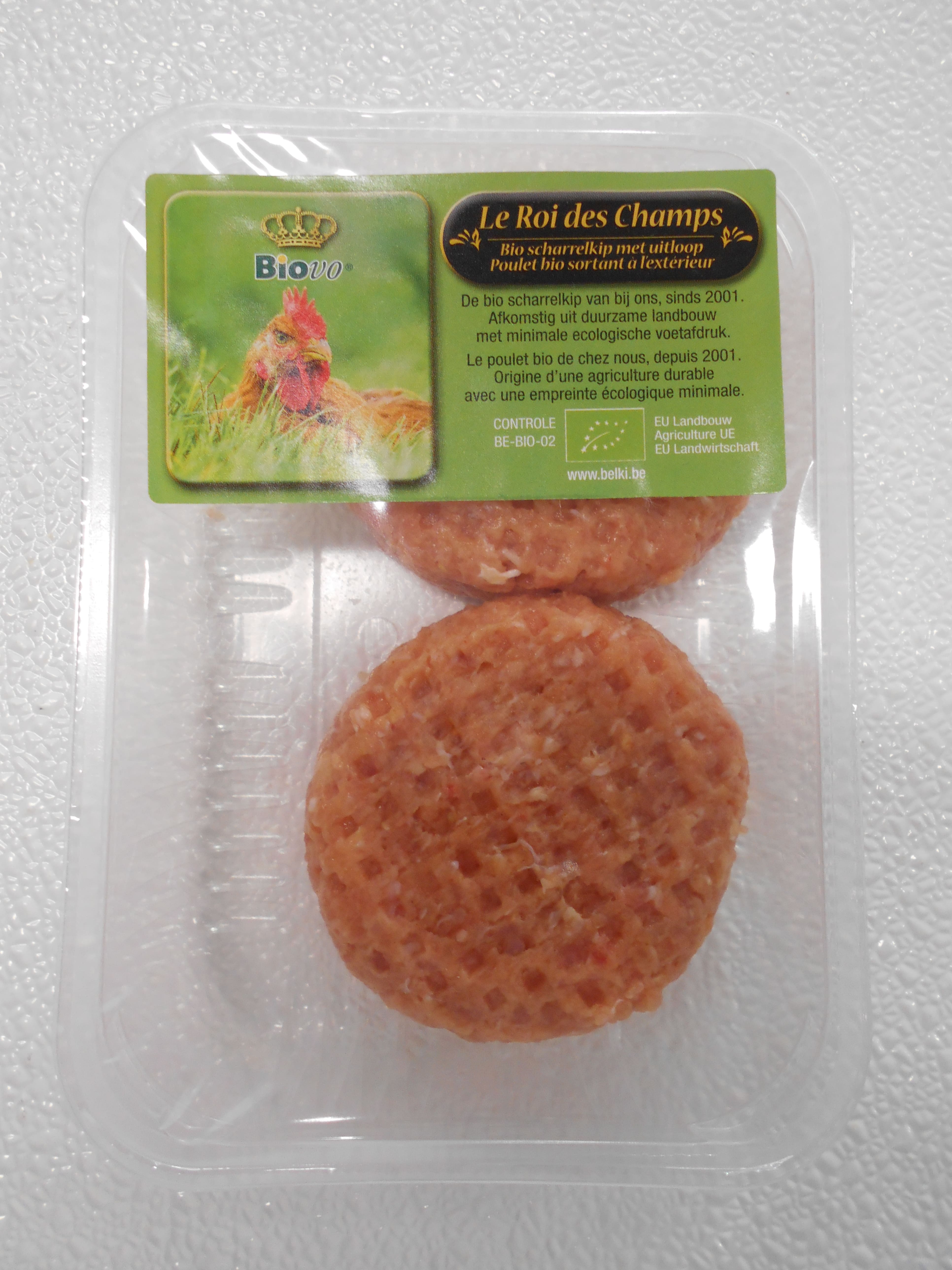 Biovo Kippenhamburger bio 250g