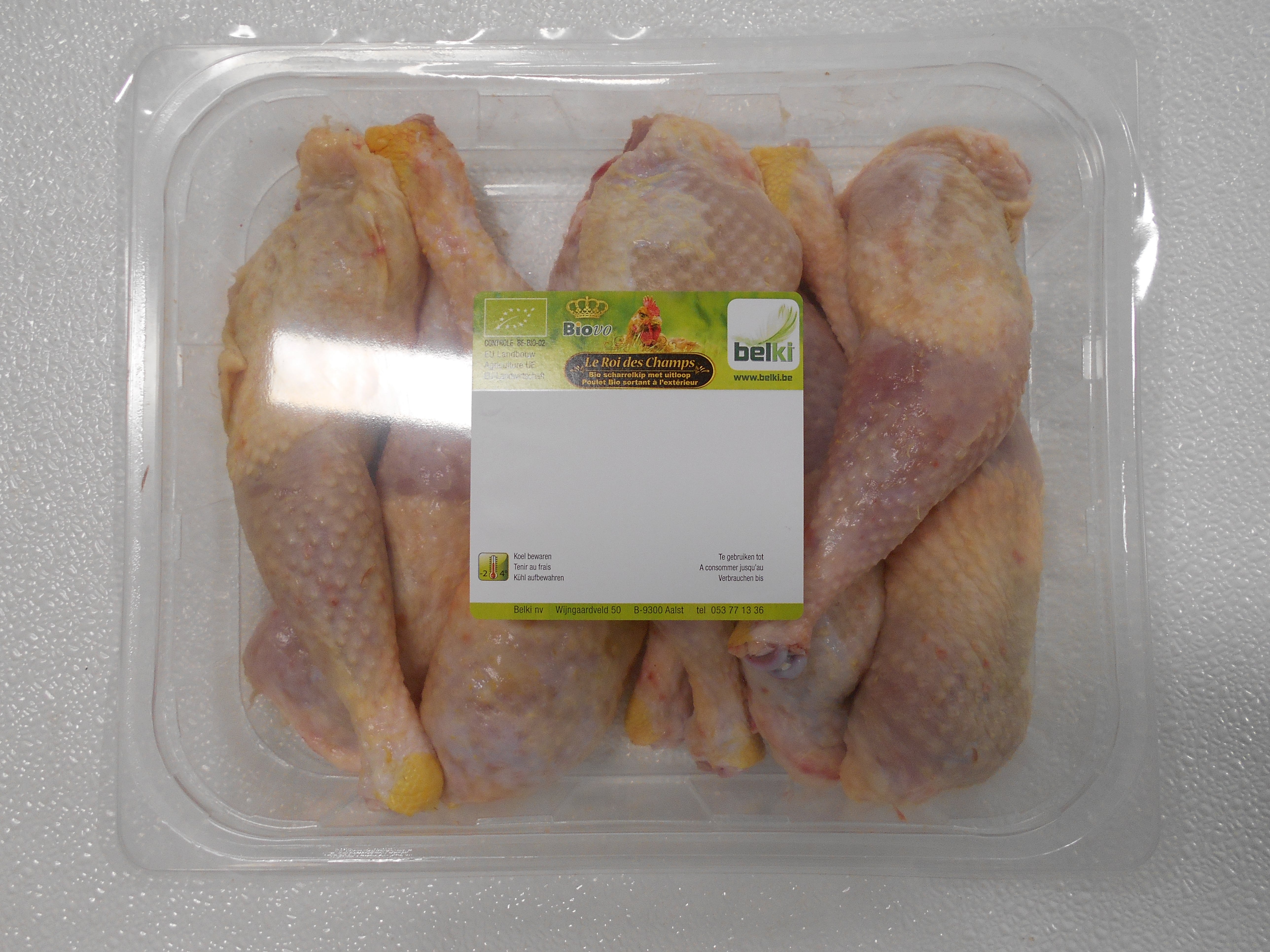 Biovo Kip bovenbouten bio 2kg