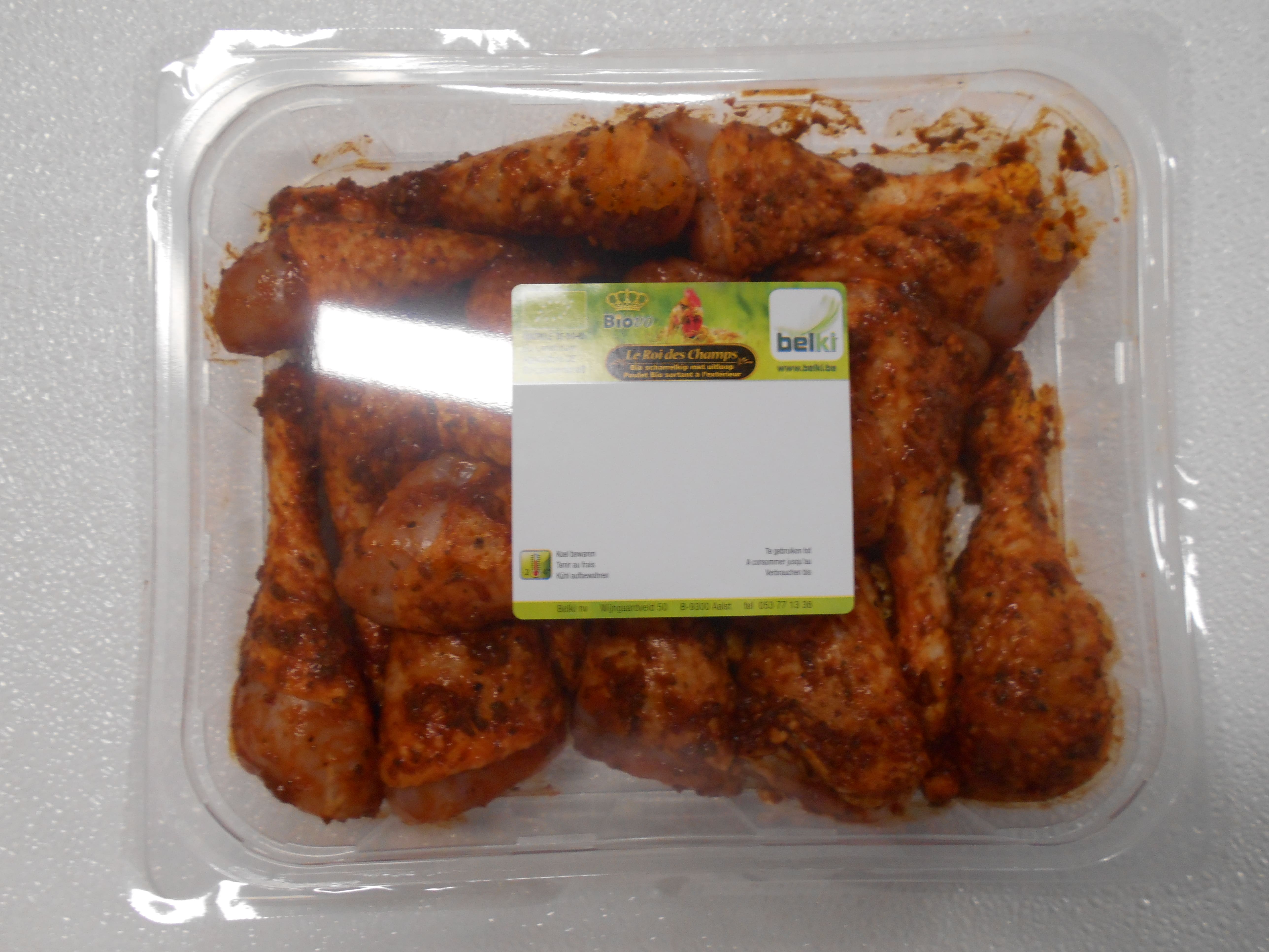 Biovo Kip onderbouten gemarineerd bio 2kg