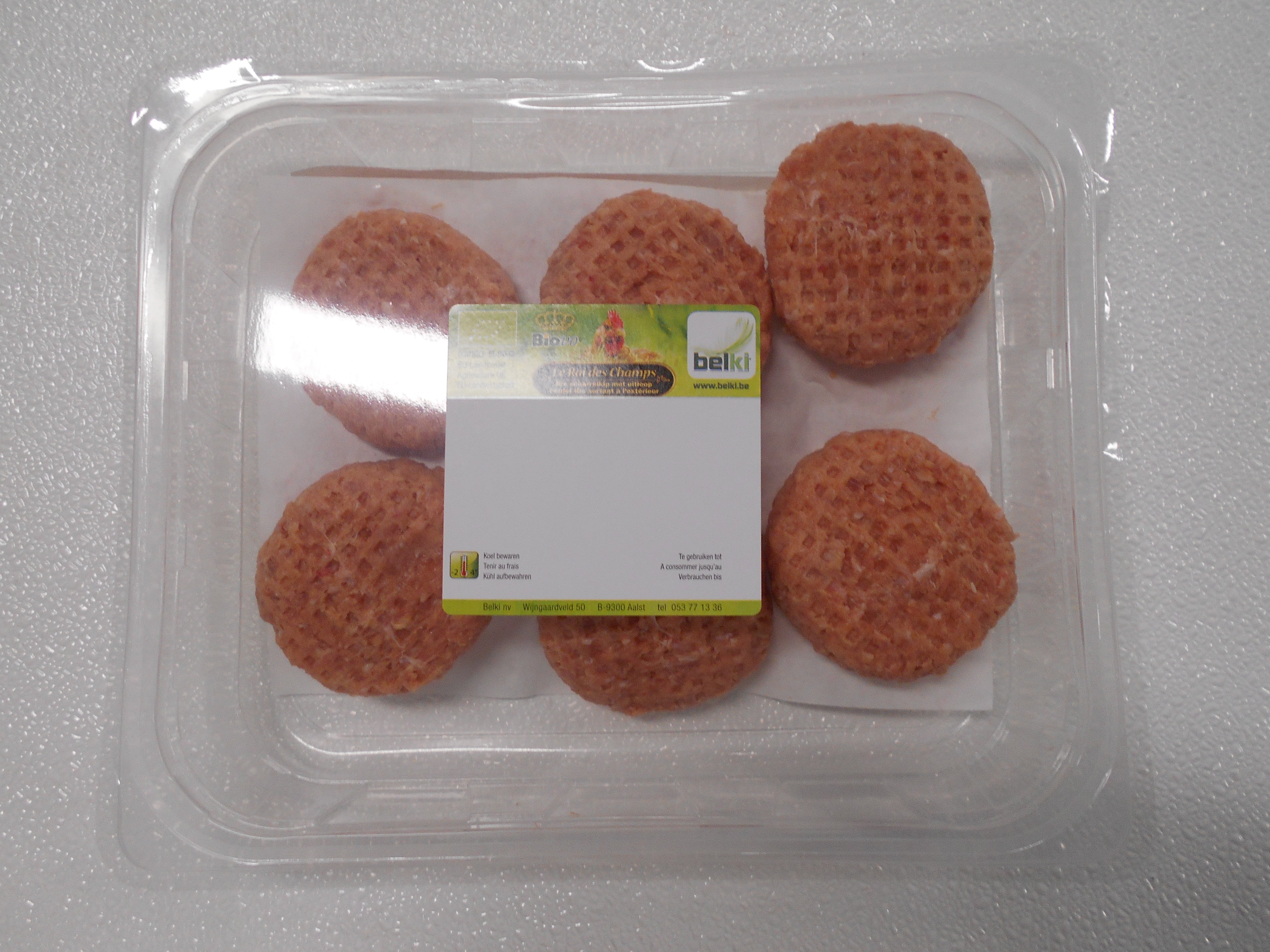 Biovo Kippenhamburger bio 1.5kg